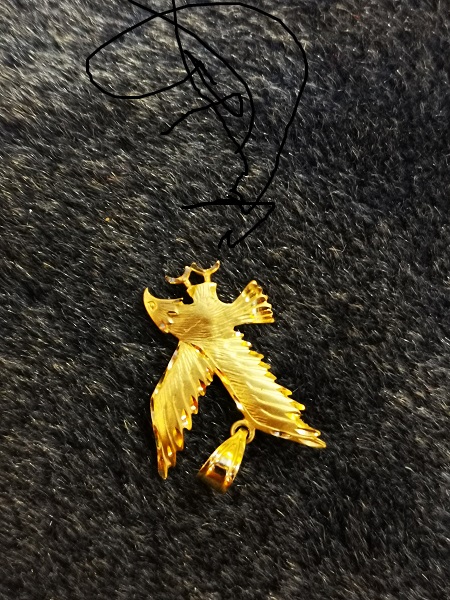 Eagle charm